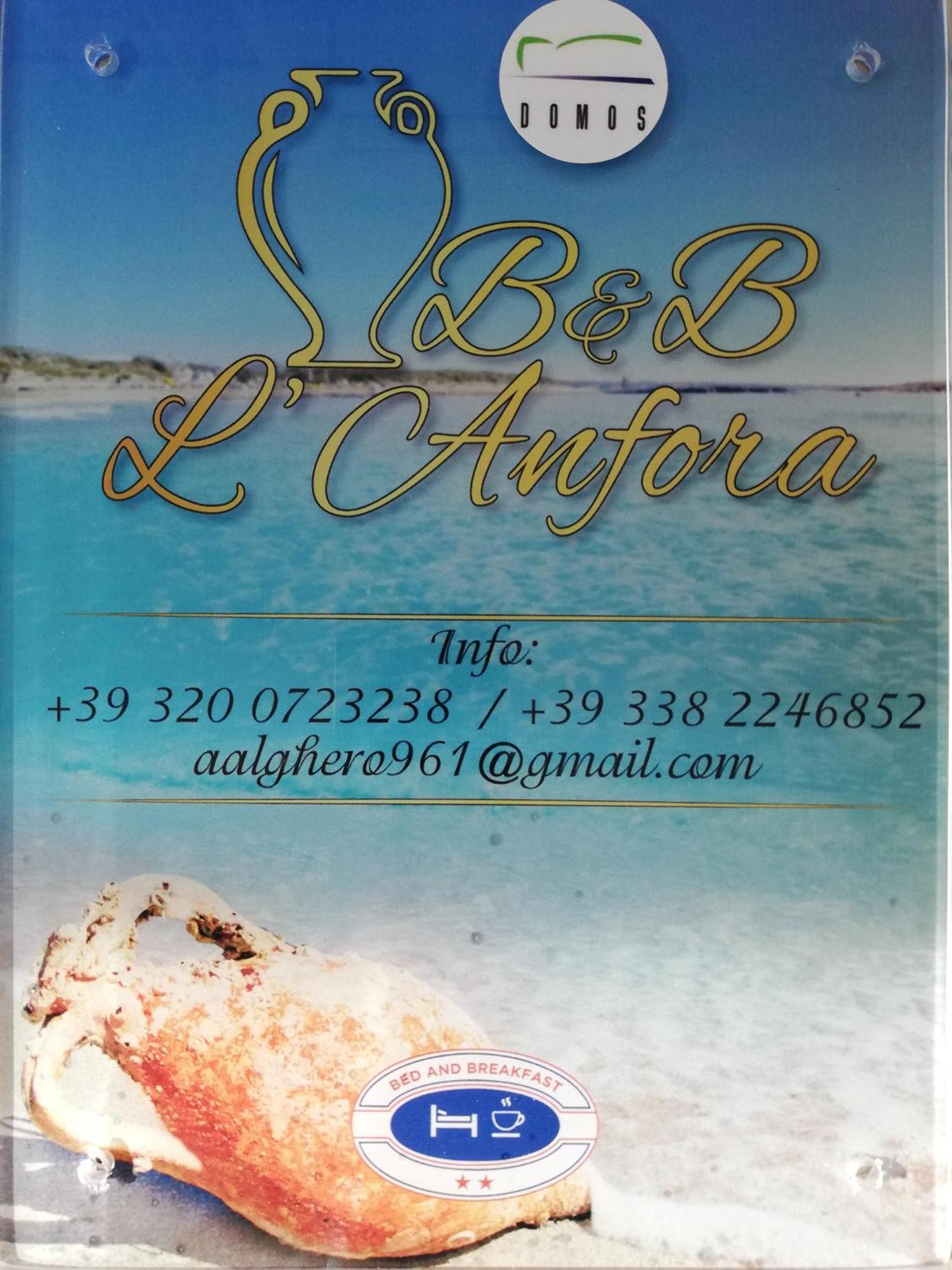 L'Anfora Bed & Breakfast Alghero Room photo